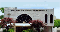 Desktop Screenshot of pillarsoffaithtabernacle.com